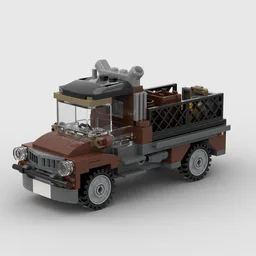 Old Flatbed Truck