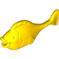 Lego Duplo Animal Fish with Thin Tail and Large Tail Fin / Yellow