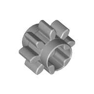 Lego Technic Gear 8 Tooth / Light Bluish Gray