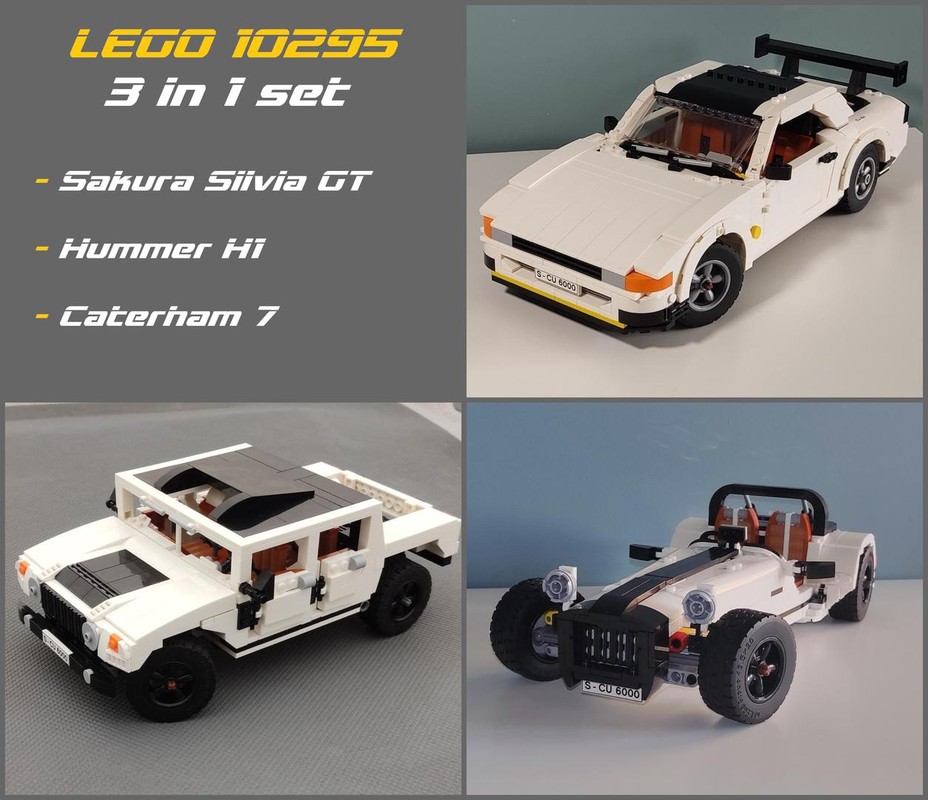 Lego 10295 3 in 1 set