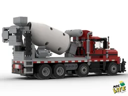 Mack cement truck