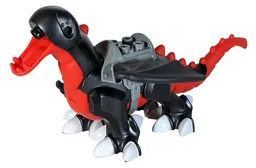 Duplo Dragon Body with Wings Large with Variably Colored Underside / Black