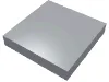 Tile 2 x 2 with Groove / Light Bluish Gray