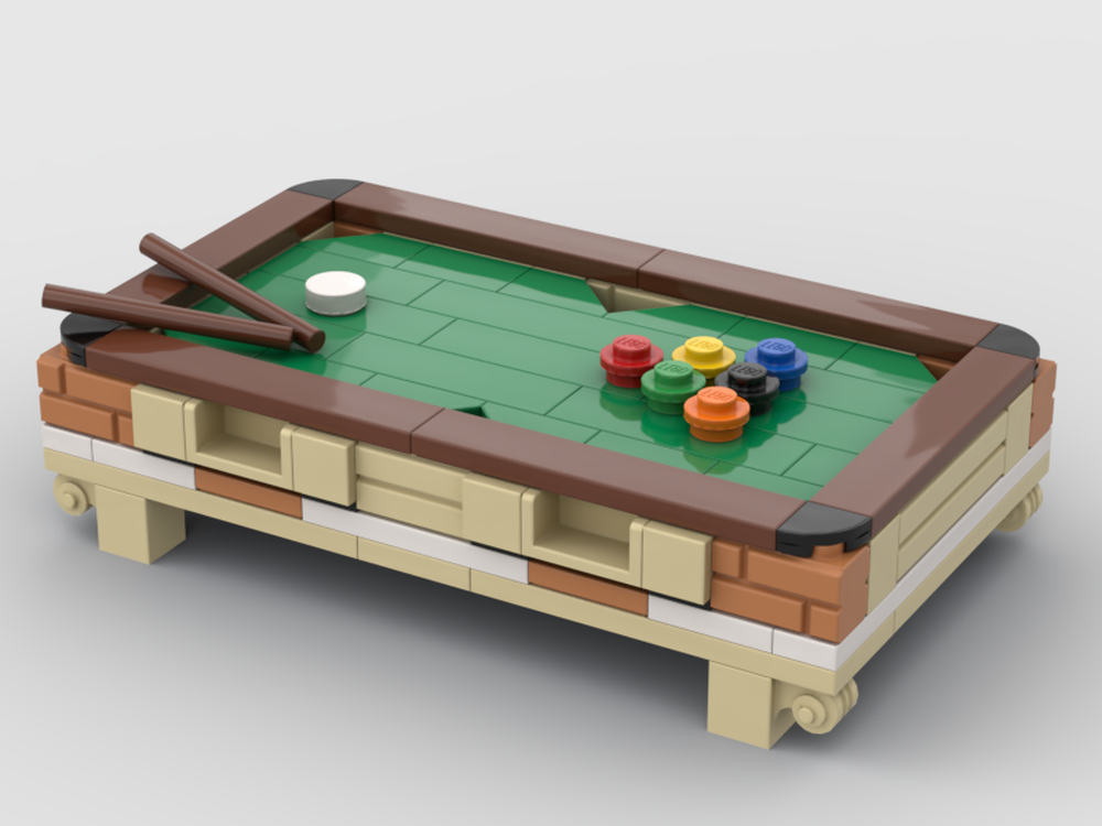 Lego Billiards/Pool Table