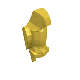 Animal, Bird, Parrot [Plain] / Yellow