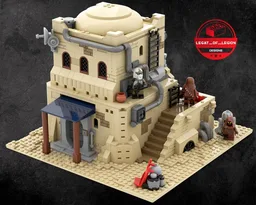 SW Tatooine Mos Eisley Desert House #3