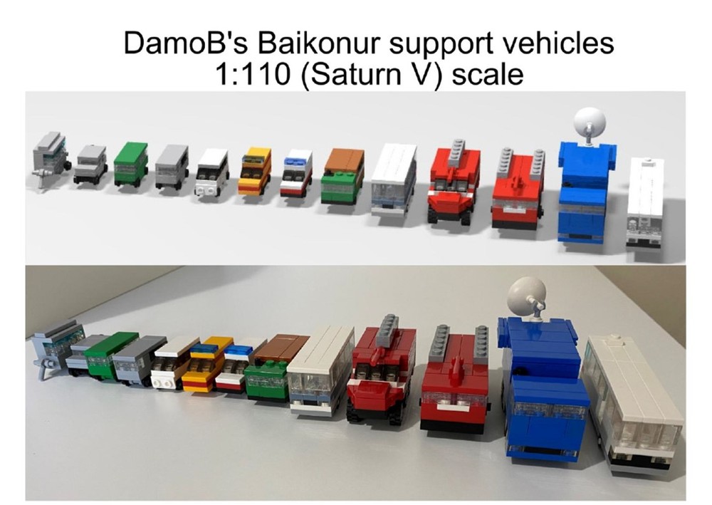 Lego DamoB's Baikonur support vehicle