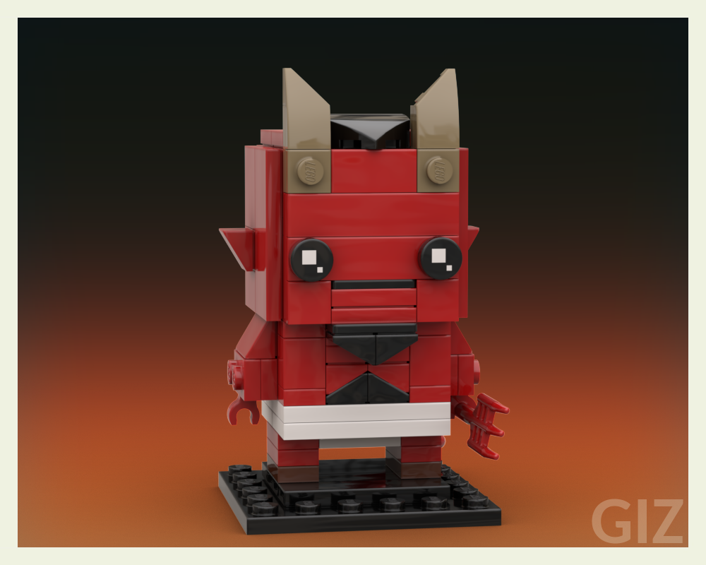 Lego Hot Scott - Garbage Pail BricKidz MOC