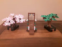 Bridge and trees