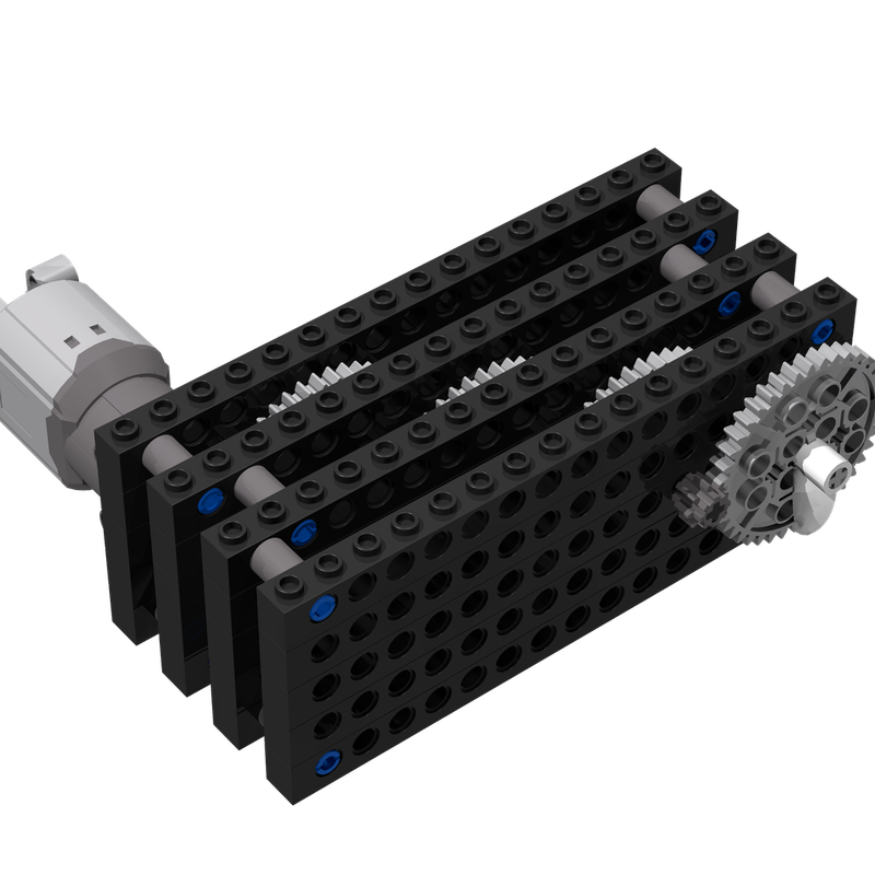 Lego 625:1 Gear Ratio