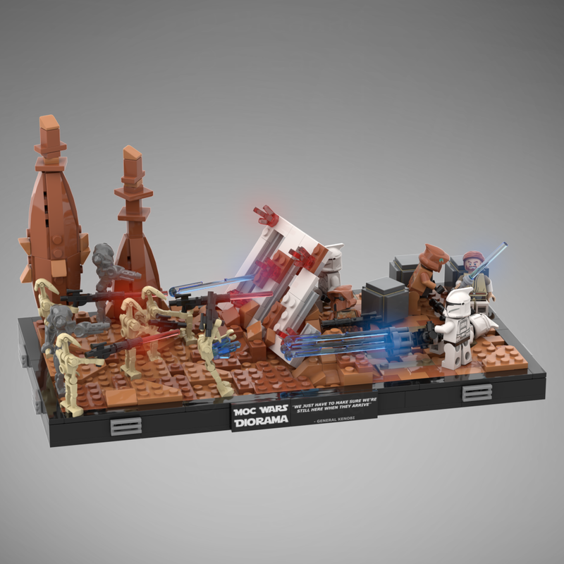 Lego Landing at Point Rain (Diorama Collection - The Clone Wars Season 2)
