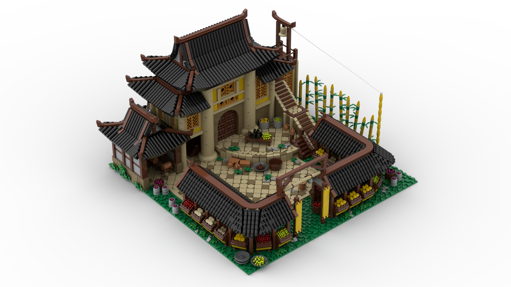 Lego Age of Empires - Market (East Asian)