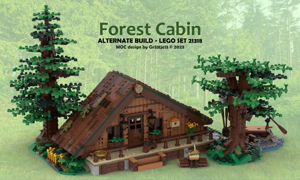 Lego Forest Cabin