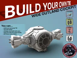 Outland Cockpit / Wide - Build Your Own TIE