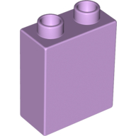 Lego Duplo Brick 1 x 2 x 2 / Lavender