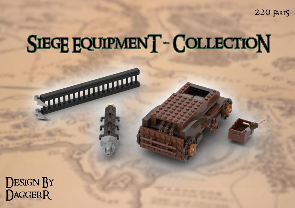 Lego Siege equipment - collection