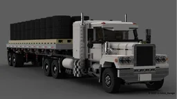 American-Style Flatbed Trailer