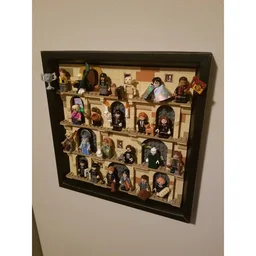ℍogwarts Minifigure Display - Corridors