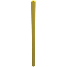 Hose Rigid 3mm D. 10L / 8.0cm / Yellow