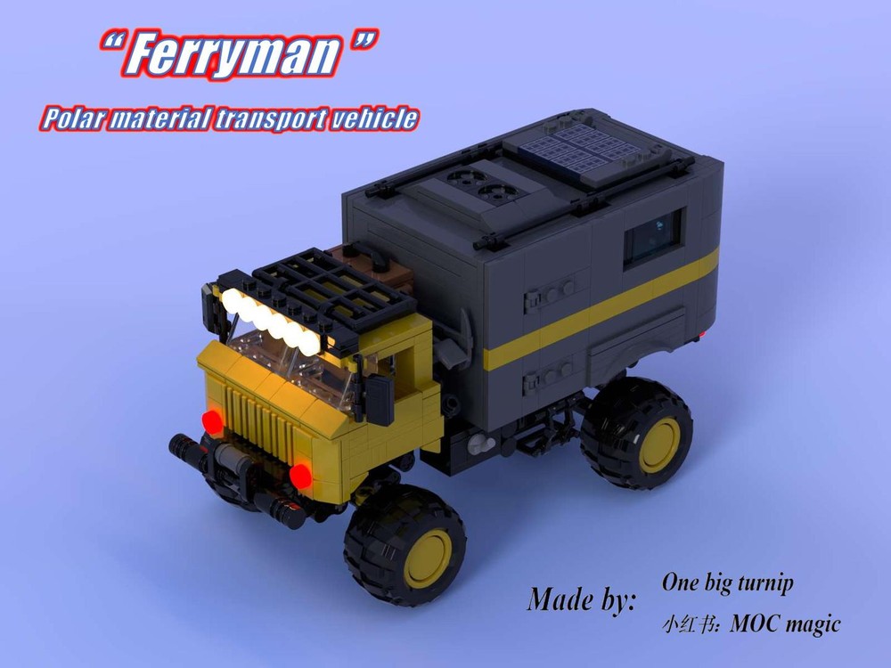 Lego "Ferryman" Polar material transport vehicle