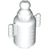 Lego Duplo Baby Bottle with Scale Lines [Plain] / White