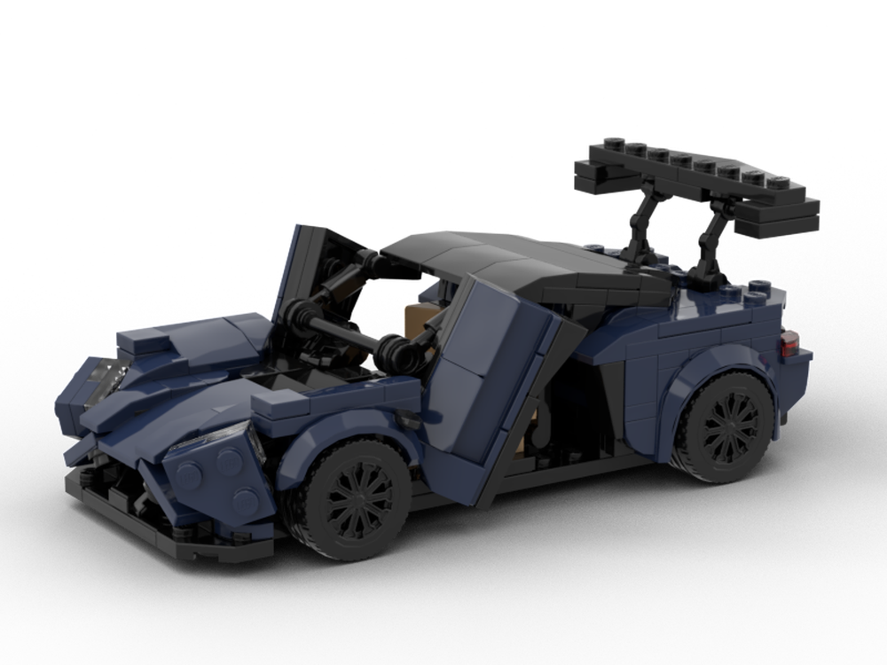 Lego Dark Blue Hennessey Venom F5