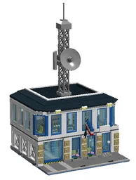 (x) - MODULAR POLICE STATION NEW - LEGO CITY - 60141