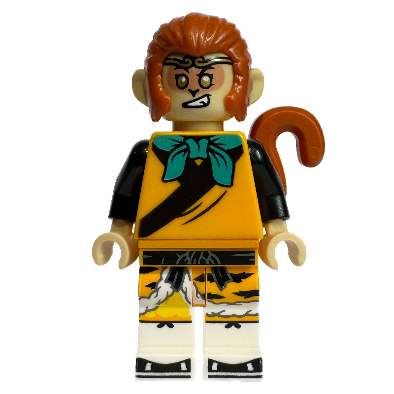 Lego Monkey King, Bright Light Orange Robes