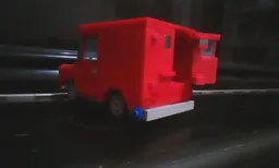 Postman Pat's mail van