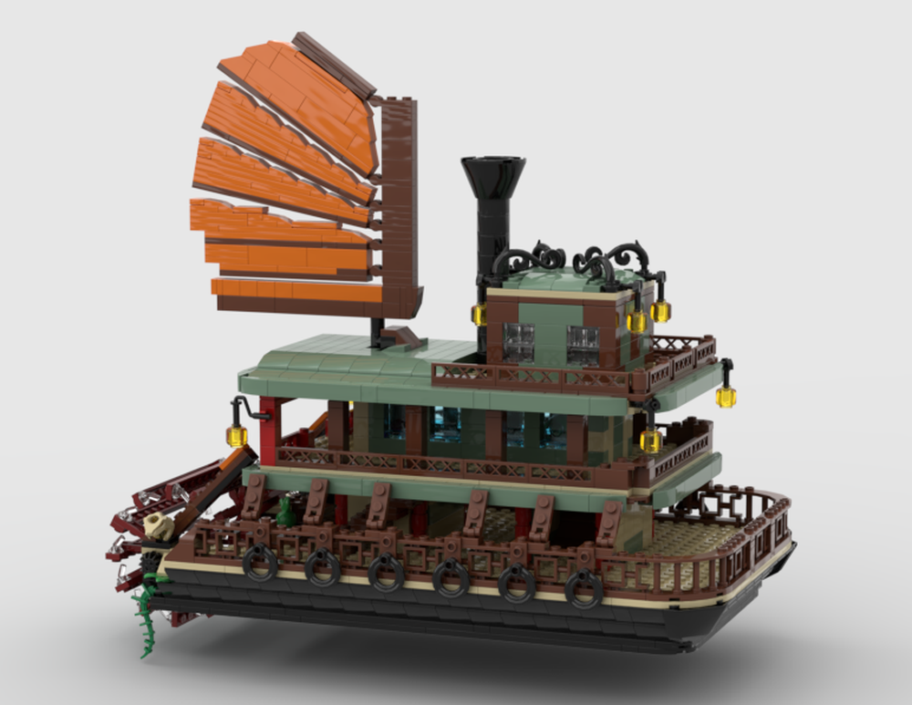 Lego Chen's ferry Custom MOC