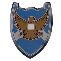 Large Figure Shield with Knights Kingdom Jayko Hawk Print / [No Color/Any Color]