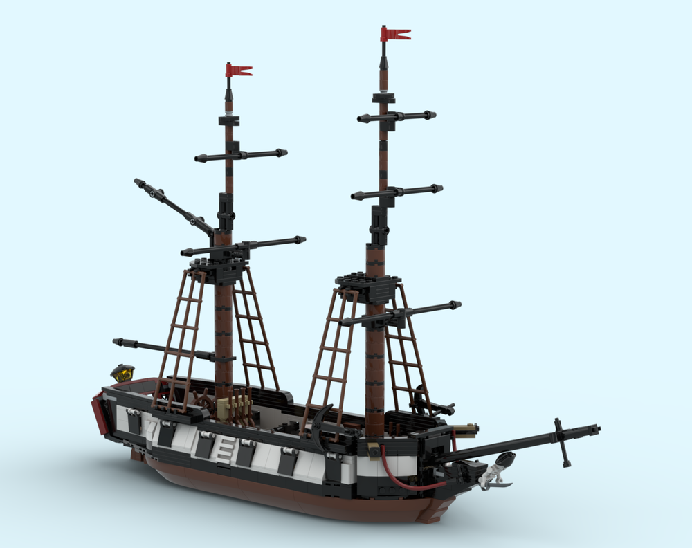 Lego Imperial gunboat