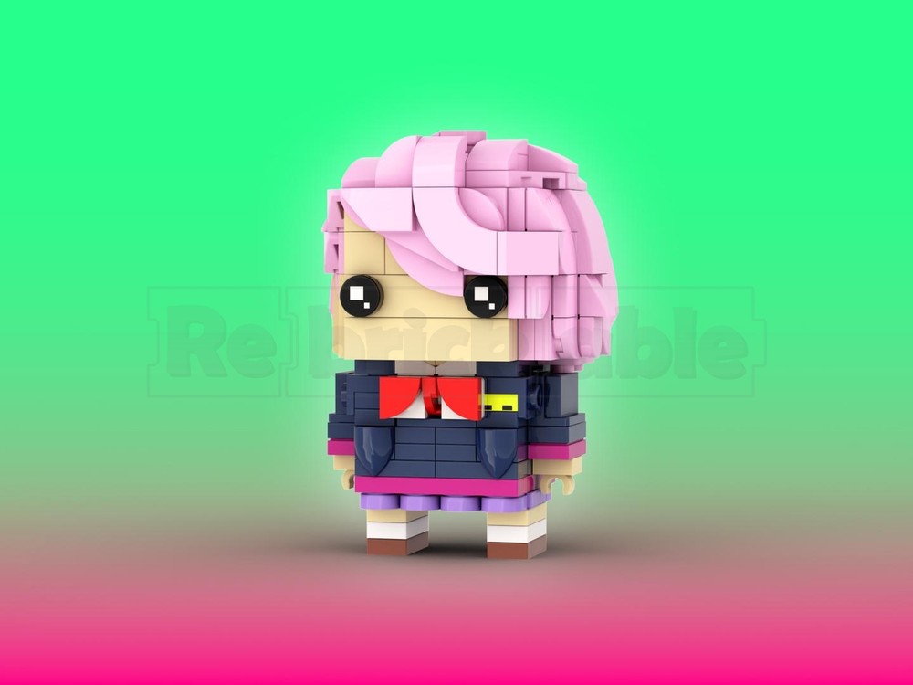 Lego Aira Shiratori Brickheadz LEGO MOC - DanDaDan