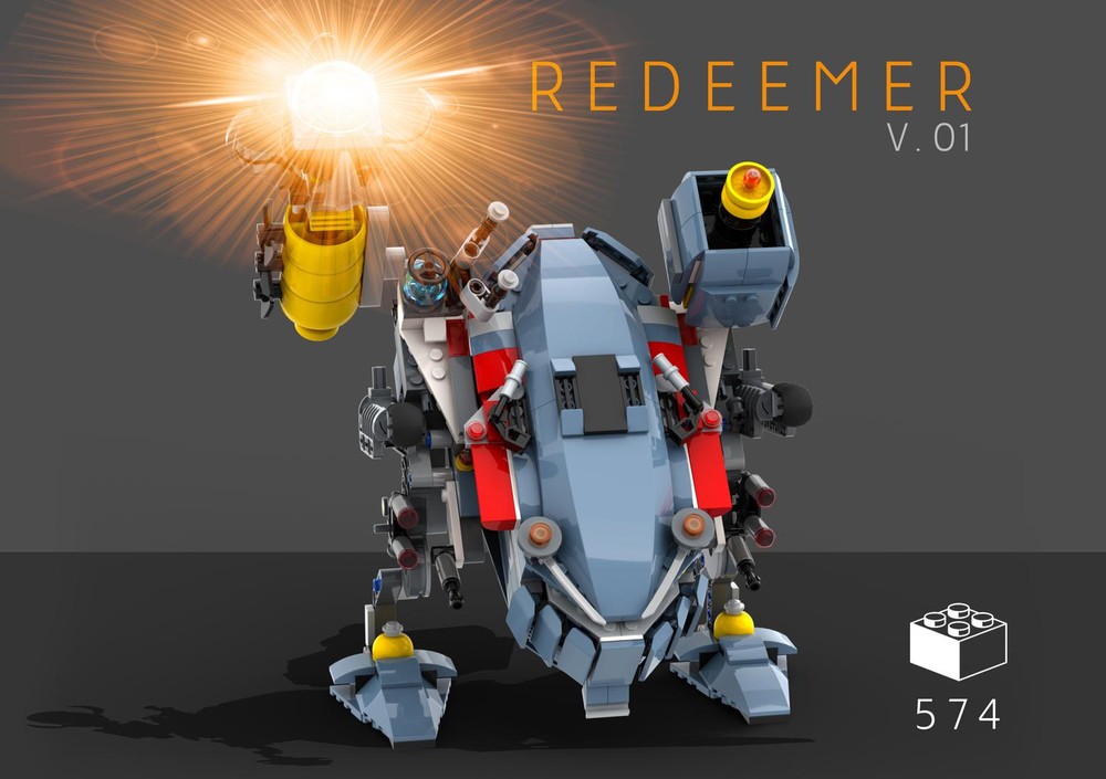 Lego Redeemer - Alternate build 70656 Ninjago Garmadon Shark Mecha (Movie)