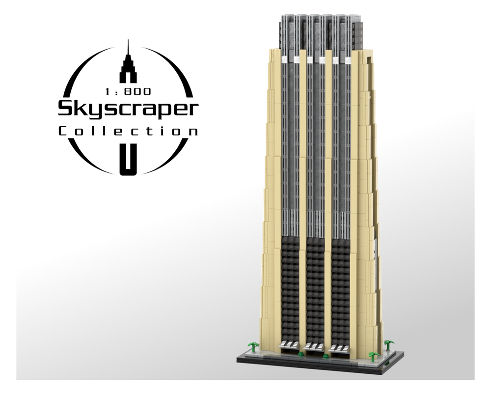 Lego The Index (Dubai) 1:800 Scale