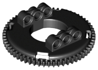 Lego Technic Turntable 60 Tooth, Top (Undetermined Type) / Black