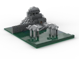 ATAT attacking Helms Deep