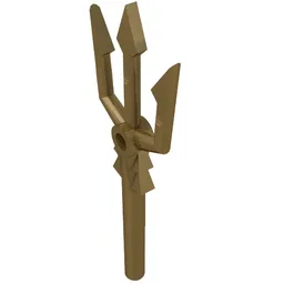 Weapon Trident / Pearl Gold