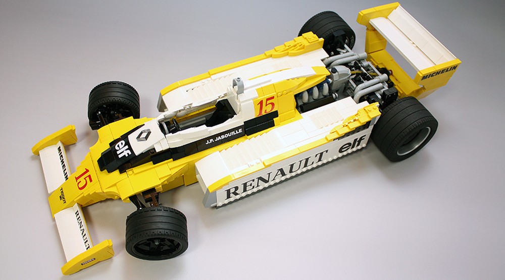 Lego Renault RS10 - scale 1:8