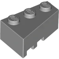 Brick Wedged, Angled 3 x 2 Right / Light Bluish Gray