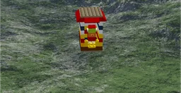 Birdhouse with Bird