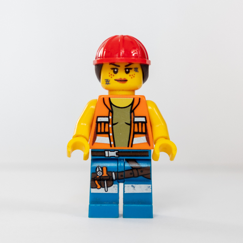 Lego Gail the Construction Worker (CMF)