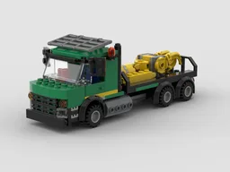 Alternate Short Nose Logging Truck