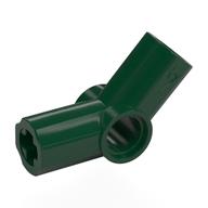 Lego Technic Axle and Pin Connector Angled #4 - 135° / Dark Green