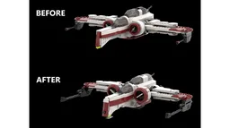 ARC-170 Starfighter 75402 MOD