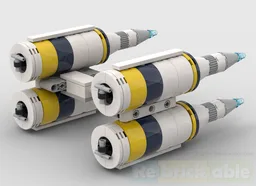Modular U Wing Engines, 75393-compatible