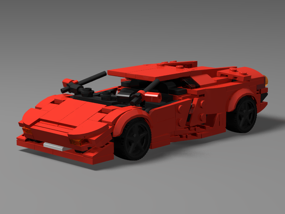 Lego Lamborghini Diablo VT (1991) / SV / SE 30 V2