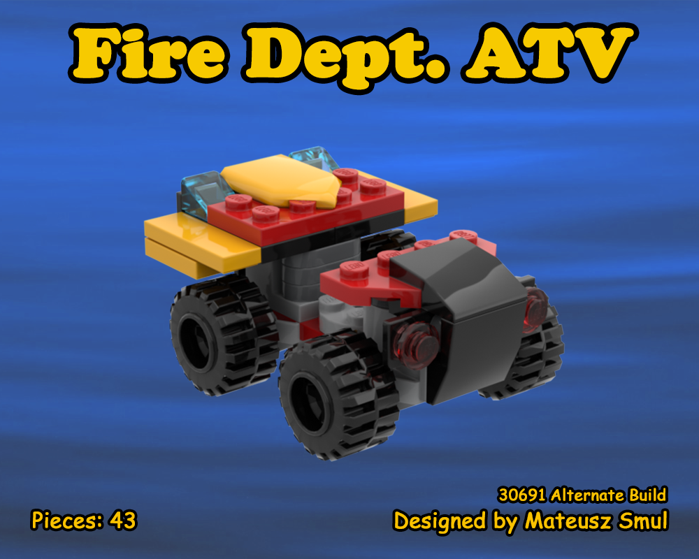 Lego Fire Department ATV