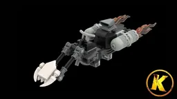 Lobo’s Bike (DC MOC)