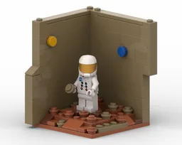 Mars minifigure habitat